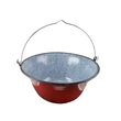 Kép 1/2 - Perfect Home Zománcozott gulyás bogrács 22 liter piros/cirmos 33001