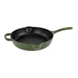 Kép 1/3 - Perfect Home Zománcozott Öntöttvas serpenyő 2 csőrrel 27 cm zöld 80055