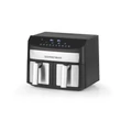 Kép 3/12 - GOURMETMAXX Forrólevegős fritőz/ Airfryer KÉTKAMRÁS 7L 2400W DS11339-L