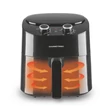Kép 4/8 - GOURMETMAXX Forrólevegős fritőz/ Airfryer mechanikus fekete 4,5L 1450W DS11974
