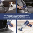 Kép 3/5 - CLEANMAXX Akkus Kéziporszíó 7,4V Kék 6 részes DS12704-L