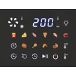 Kép 6/10 - Kochwerk Rachs Forrólevegős Fritőz / Airfryer 7,5L 2200W DS14829-L