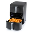 Kép 5/6 - GOURMETMAXX Forrólevegős fritőz/ Airfryer Kétkamrás Függőleges 3,5 + 6,5 liter DS16404