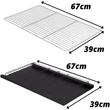 Kép 8/9 - Landmann Kültéri DIY Faszén Grillrács szett 67*39 cm 0528-L