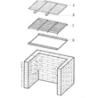 Kép 9/9 - Landmann Kültéri DIY Faszén Grillrács szett 67*39 cm 0528-L