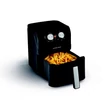 Kép 1/7 - GOURMETMAXX  Forrólevegős fritőz/ Airfryer mechanikus matt fekete 4L 1400W DS14578-L