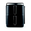 Kép 2/2 - GOURMETMAXX Forrólevegős Fritőz / Airfryer Kétkamrás Függőleges 2x5L 2800W DS15305-L