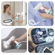 Kép 10/11 - MaxMee Gőzkefe 1200W Fehér/kék DS04221-L