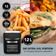 Kép 3/8 - MaxxMee Forrólevegős fritőz/ Airfryer 12L 1800W DS04703-L