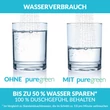 Kép 5/9 - PureGreen Víztakarékos Zuhany kiegészítő króm DS08887-L