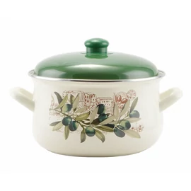 Perfect Home Oliva Zománcozott lábas 22 cm+fedő 14829