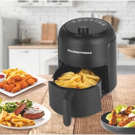 GOURMETMAXX Forrólevegős fritőz/ Airfryer digitális 2,3L  1000W DS12251 GOURMETMAXX Forrólevegős fritőz/ Airfryer digitális 2,3L  1000W DS12251