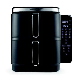 GOURMETMAXX Forrólevegős fritőz/ Airfryer Kétkamrás Függőleges 2x5L 2800W DS15305-L GOURMETMAXX Forrólevegős fritőz/ Airfryer Kétkamrás Függőleges 2x5L 2800W DS15305-L