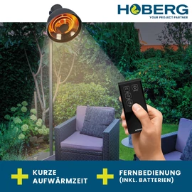 Hoberg Infra Hősugárzó 2000W DS05101-L Hoberg Infra Hősugárzó 2000W DS05101-L