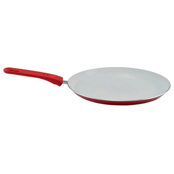 Perfect Home Kerámia bevonatos palacsintasütő 28cm piros 10244