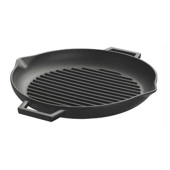 Perfect Home Öntöttvas grill lap kerek csőrös 15502