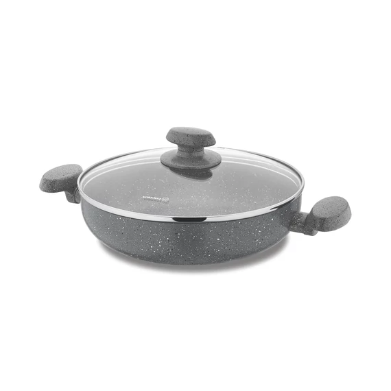 Mia-Granit szeletsütő üvegfedővel 28 cm 16407