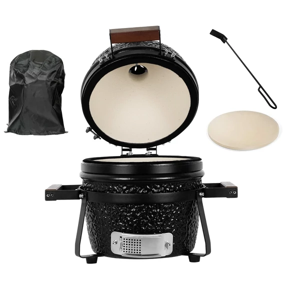 Perfect Home Kamado SE Premium Line Grillező 13"/32cm matt fekete - készlet 16702