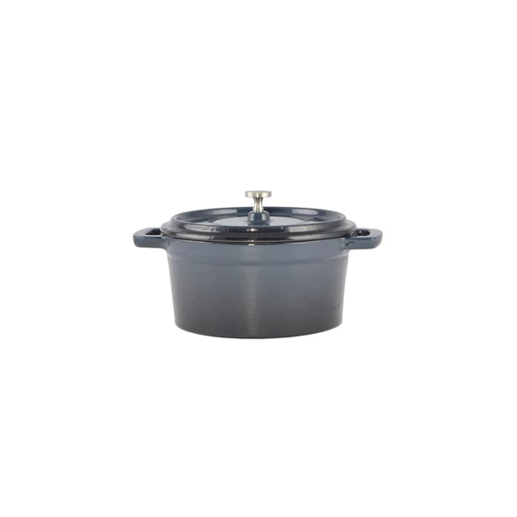Perfect Home Zománcozott öntöttvas lábas mini 14 cm Acélkék 28110