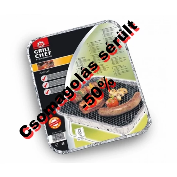 Landmann Express Grill 29x22 cm - csomagolás sérült CS-0600-L
