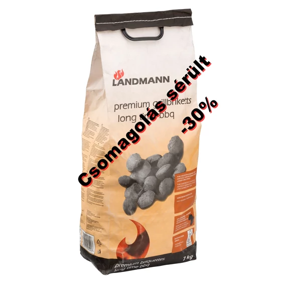Landmann Prémium Grillbrikett 7 kg - csomagolás sérült CS-09522-L